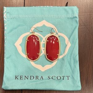 Kendra Scott Scarlet Drop Earrings